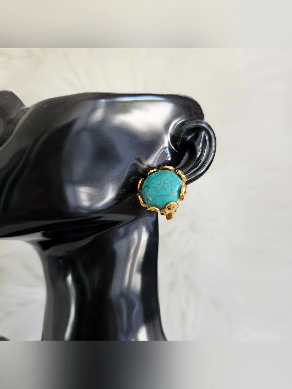 🩵 Chanel Turquoise Earrings 🩵